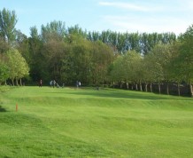 View over Ashton with Stodday Golf Club
