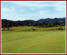 View over Ballater Golf Club