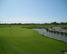 View over Brean Golf Club
