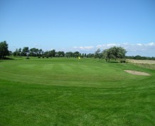 View over Brean Golf Club