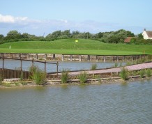 View over Brean Golf Club
