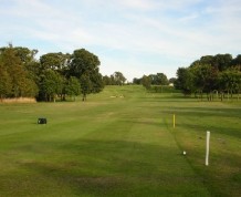View over Bruntsfield Links Golf Club
