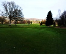 View over Builth Wells Golf Club