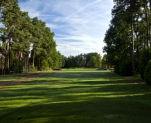 View over Camberley Heath Golf Club