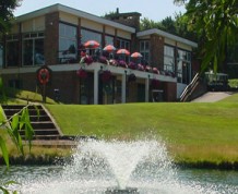 View over Cherry Lodge Golf Club
