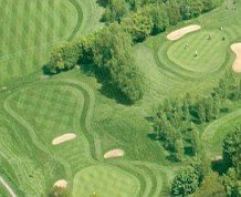 View over Cherry Lodge Golf Club