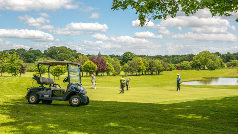 View over Cottrell Park Golf Resort