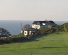 View over Criccieth Golf Club