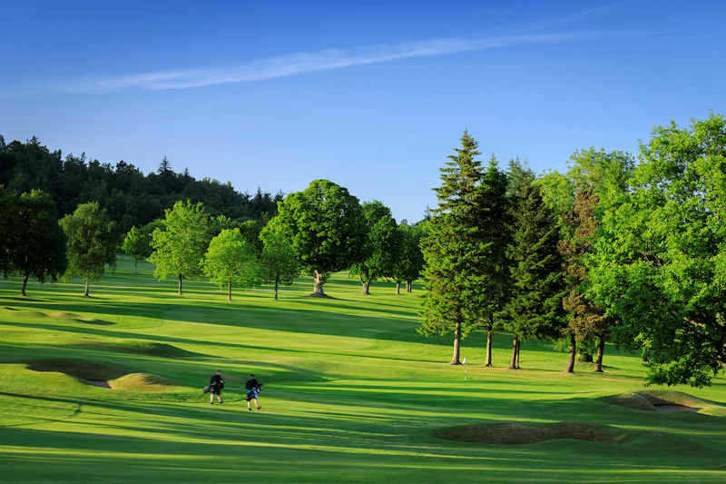 View over Crieff, Ferntower Golf Club