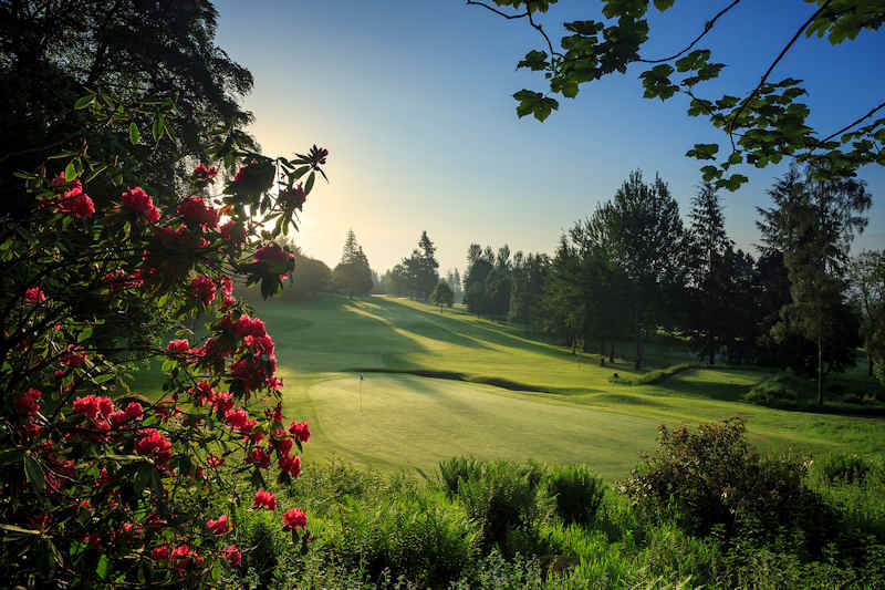 View over Crieff, Ferntower Golf Club