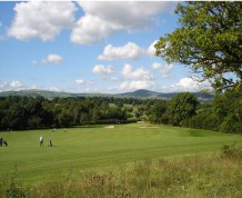 View over Denbigh Golf Club