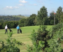 View over Dewsbury District Golf Club