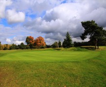 View over Farnham Park Golf Course