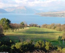 View over Gourock Golf Club
