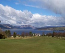 View over Gourock Golf Club