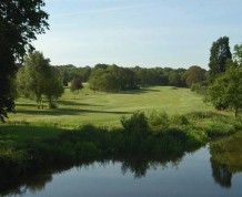 View over Hadley Wood Golf Club
