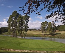 View over Heythrop Park Golf Club