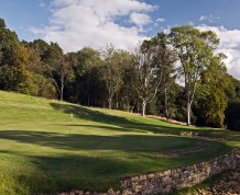 View over Heythrop Park Golf Club