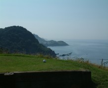 View over Ilfracombe Golf Club