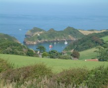View over Ilfracombe Golf Club