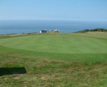 View over Ilfracombe Golf Club
