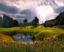 View over Inchmarlo Resort and Golf Centre