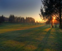 View over Lenzie Golf Club