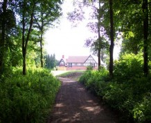 View over Lilleshall Hall Golf Club