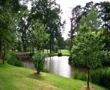 View over Lilleshall Hall Golf Club