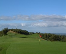 View over Llanymynech Golf Club