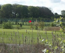 View over Longhirst Hall Golf Course
