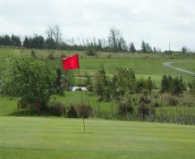 View over Longhirst Hall Golf Course