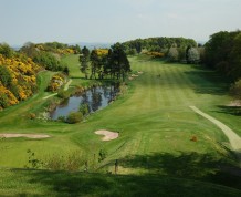 View over Mortonhall Golf Club