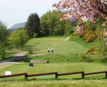 View over Muckhart Golf Club