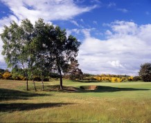 View over Nairn Dunbar Golf Club