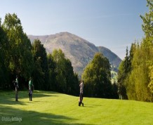 View over Caerwys Golf Club