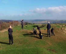 View over Painswick Golf Club