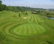 View over Radisson Roe Park Golf Club
