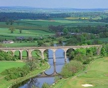 View over Roxburghe Golf Club