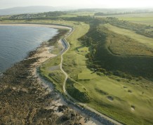 View over Royal Dornoch Golf Club, Championship Course