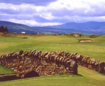 View over Royal Dornoch Golf Club, Struie Course