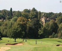 View over Rufford Park Golf Club