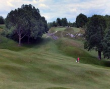View over Silverdale Golf Club