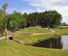 View over Strathmore Golf Centre, Rannaleroch Course