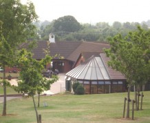 View over Taunton Vale Golf Club