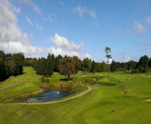 View over Tehidy Park Golf Club