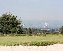 View over Teignmouth Golf Club