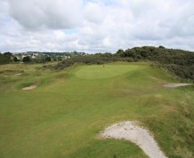 View over Tenby Golf Club