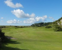 View over Tenby Golf Club