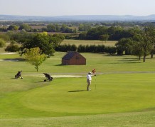View over Tewkesbury Park Hotel Golf and Country Club